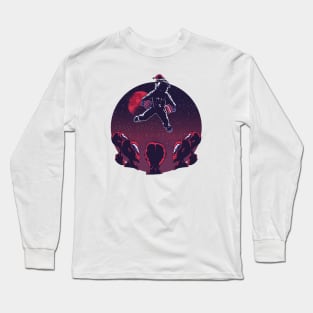 Santa Astronaut Long Sleeve T-Shirt